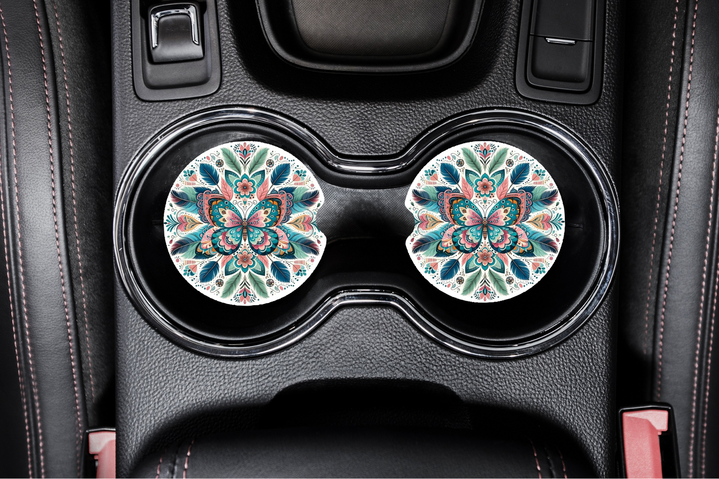 Butterfly Car Coaster set