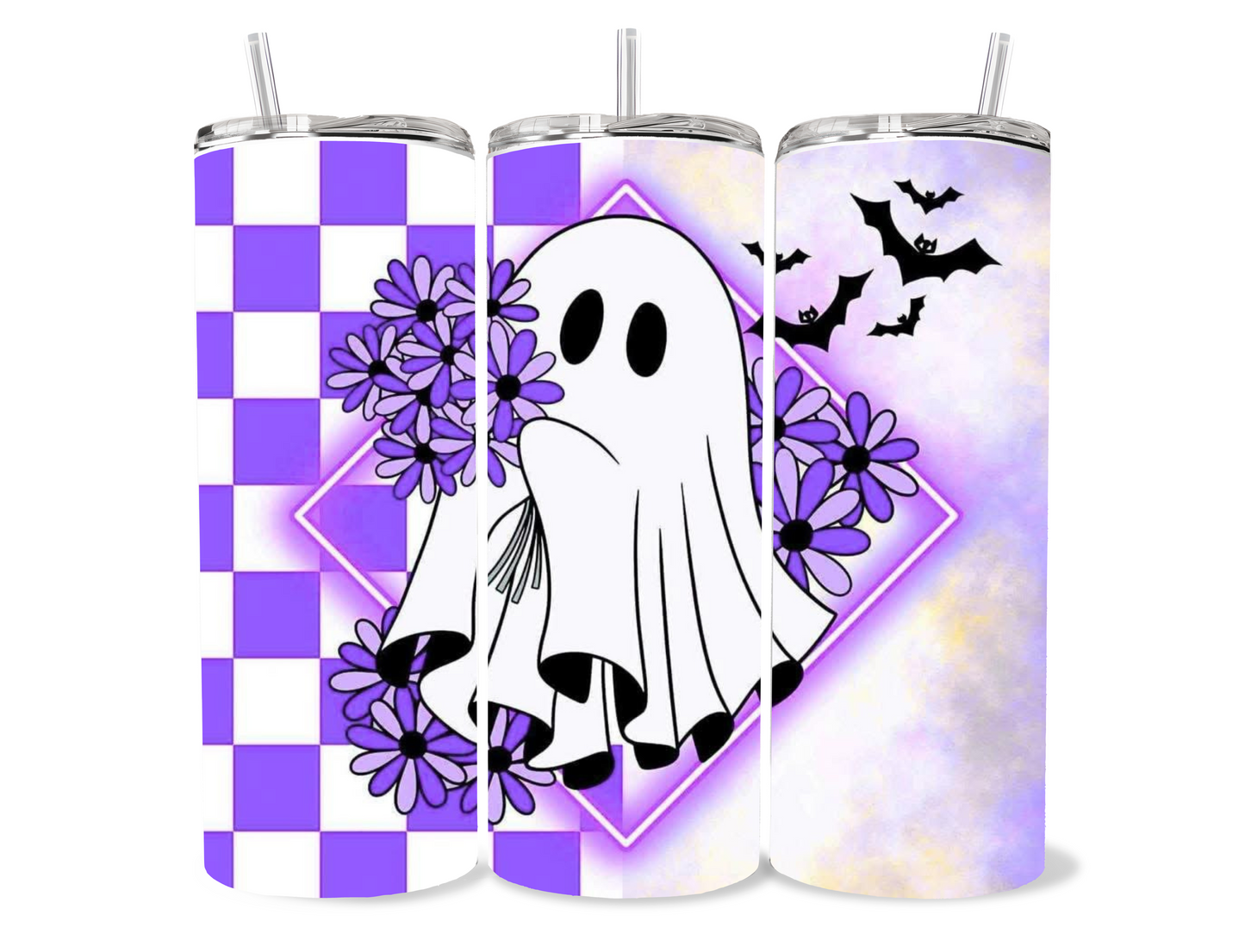 Spooky Ghost / Cute Spooky Vibes tumbler