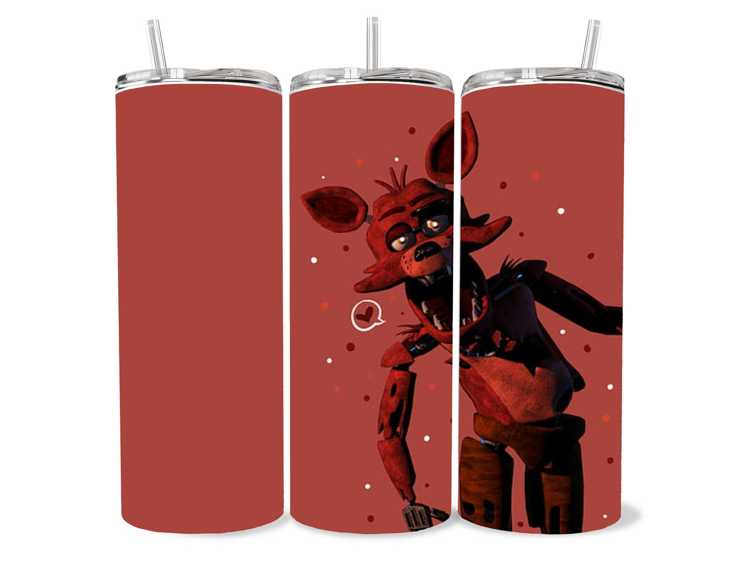 Foxy- FNAF character tumbler cup