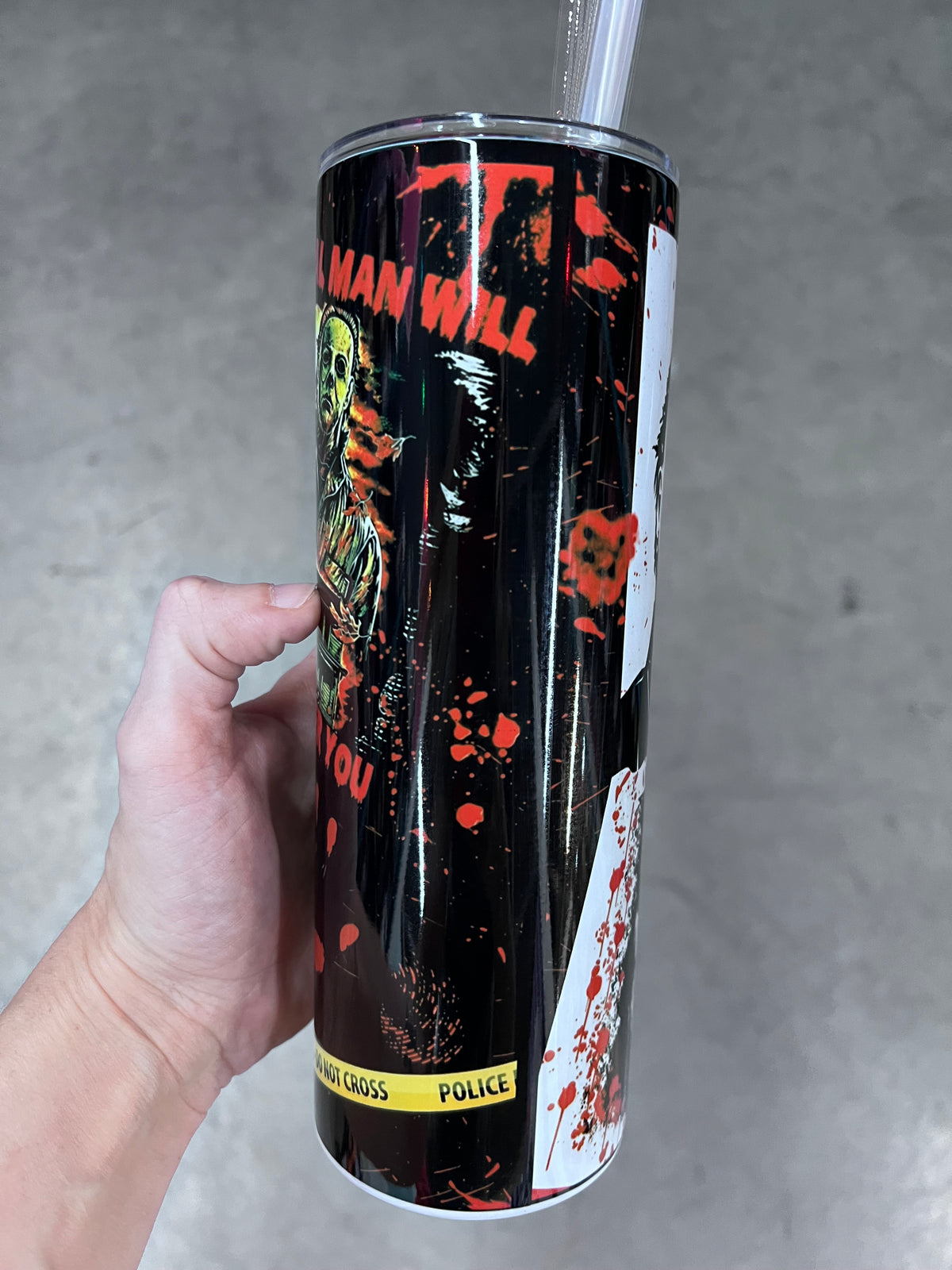 Social Distancing Since 1978 Michael Myers Tumbler | Halloween Horror Tumbler