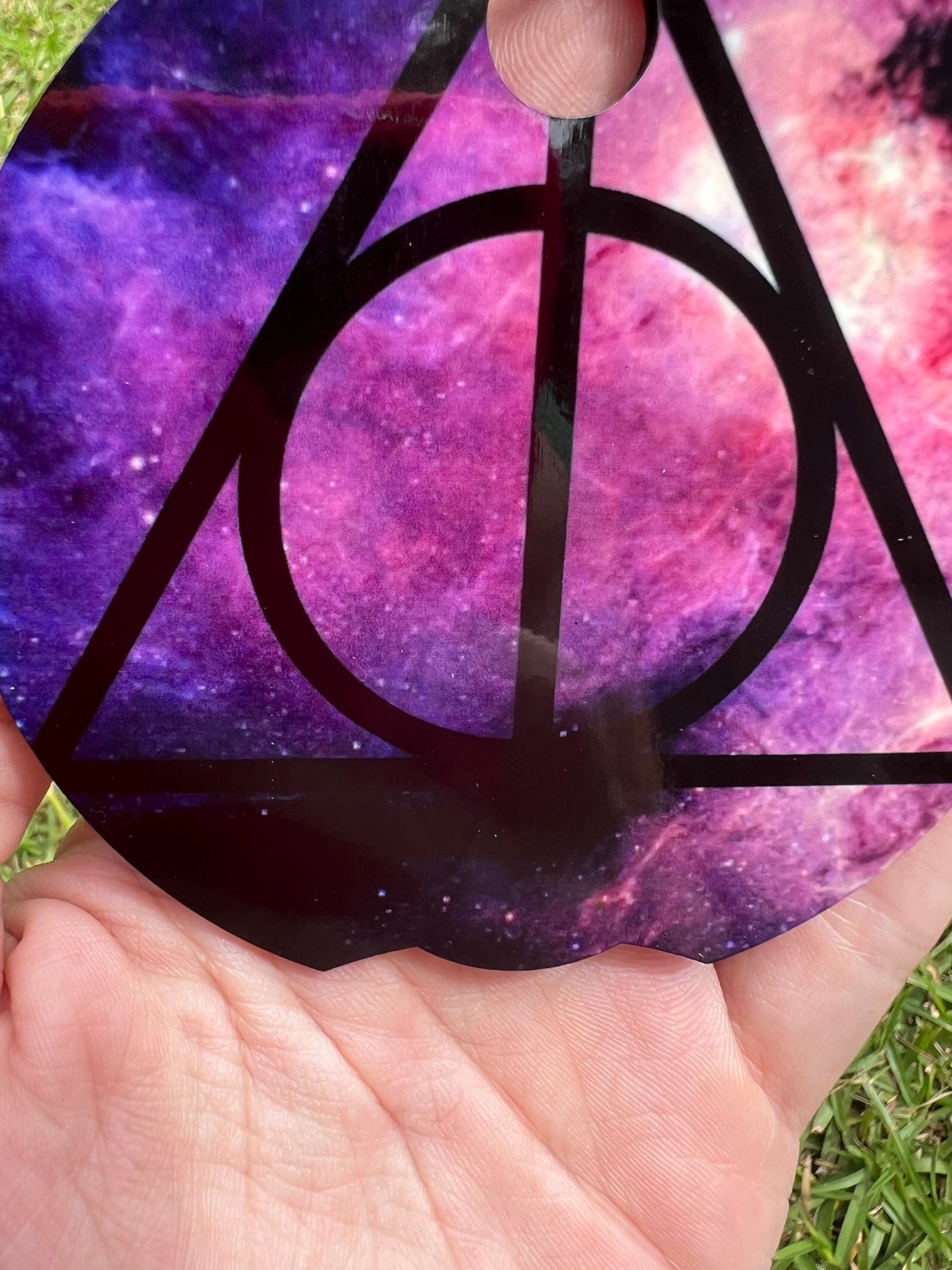 Hallows 40oz Tumbler Accessory/ topper / name plate