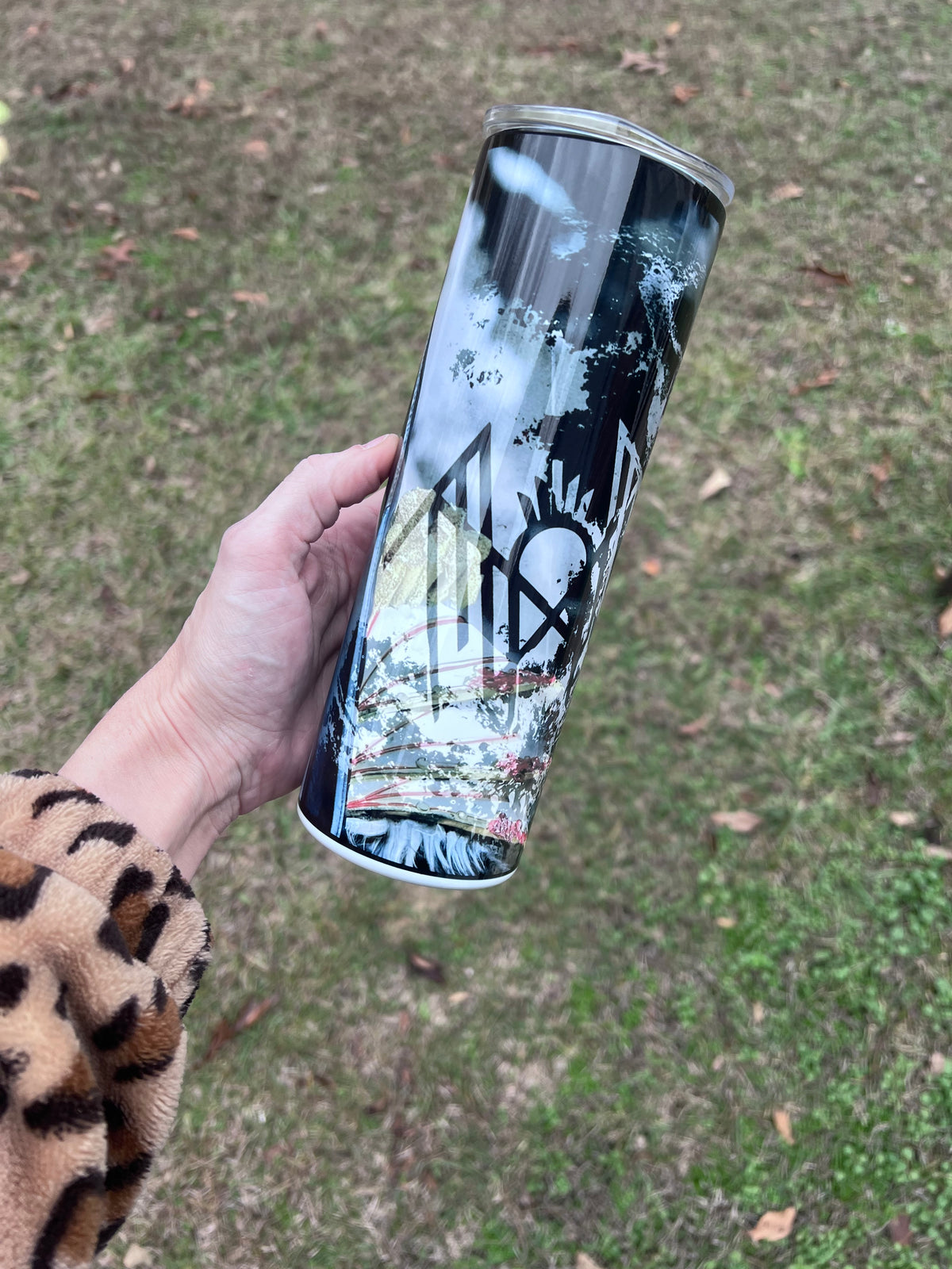 Vessel Sleep Token 20oz Tumbler featuring the design artwork