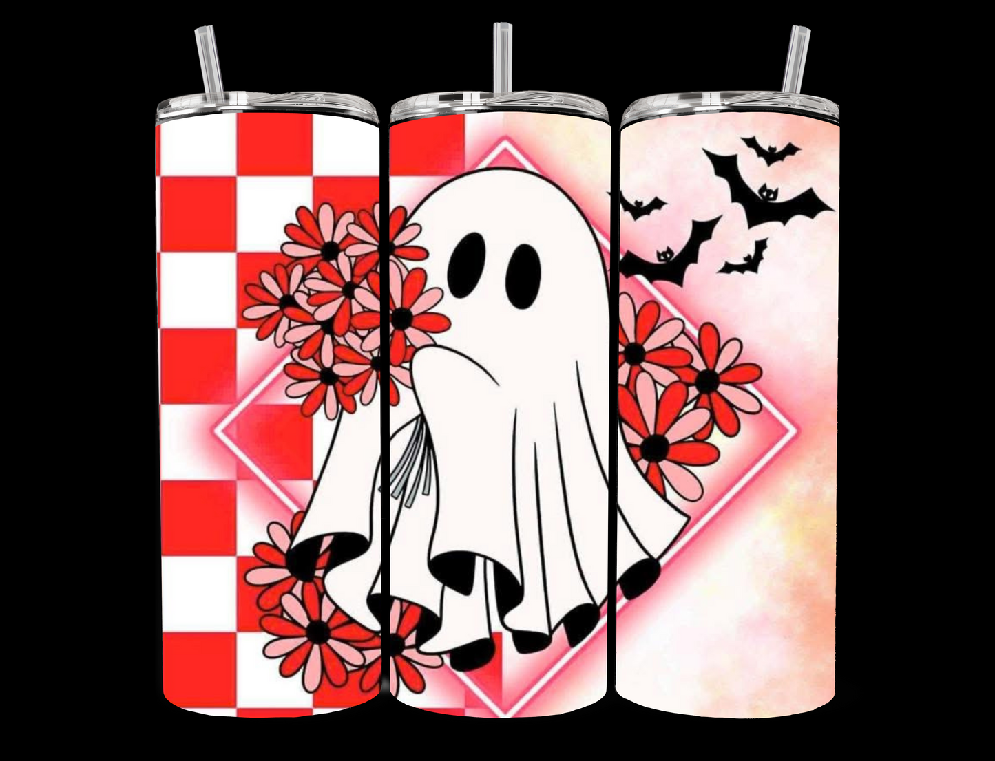 Spooky Ghost / Cute Spooky Vibes tumbler