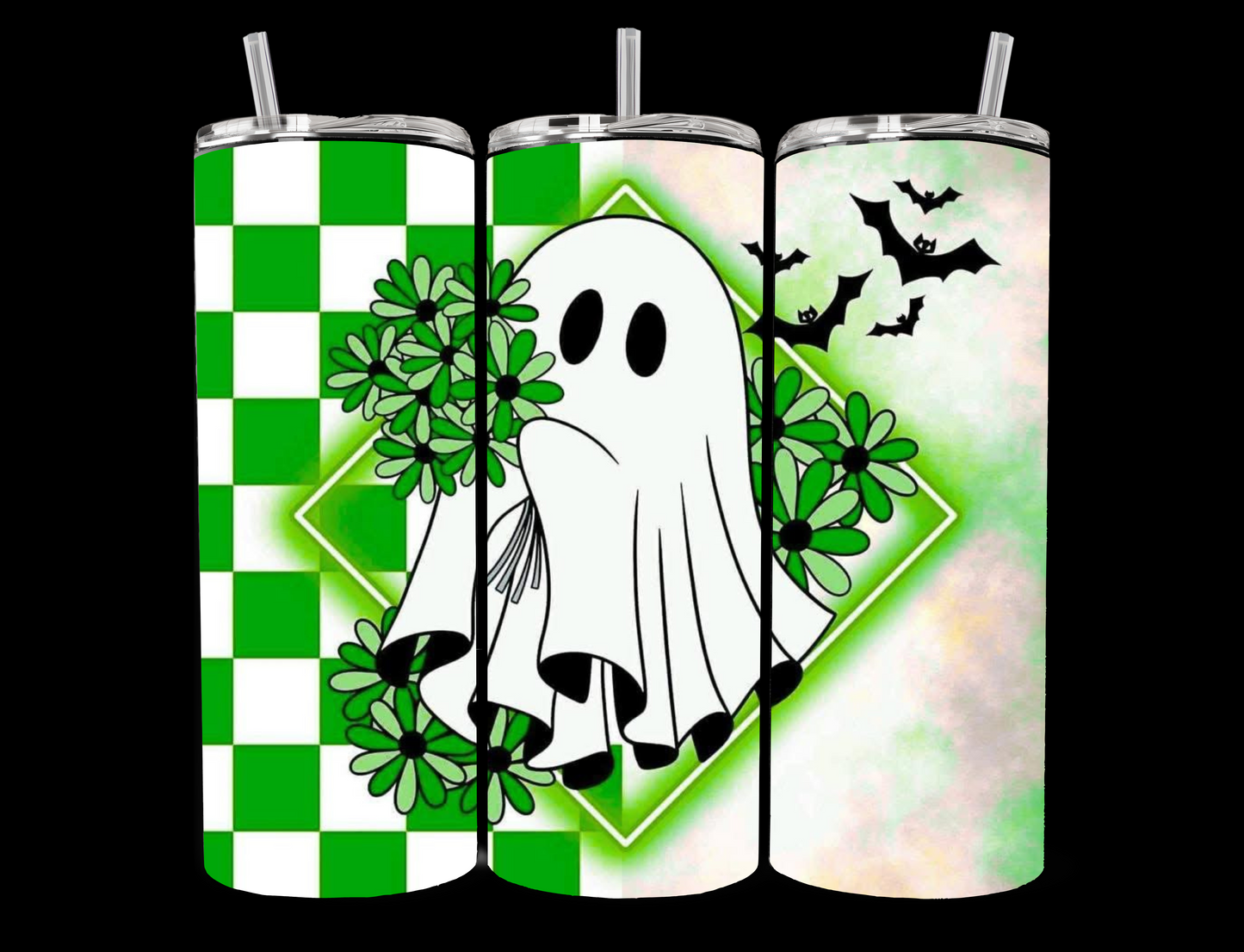 Spooky Ghost / Cute Spooky Vibes tumbler