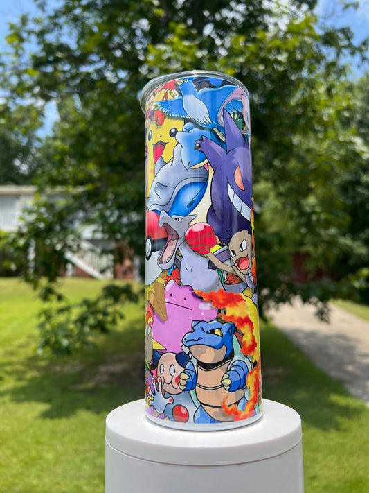 “Gotta Catch em’ all” tumblers