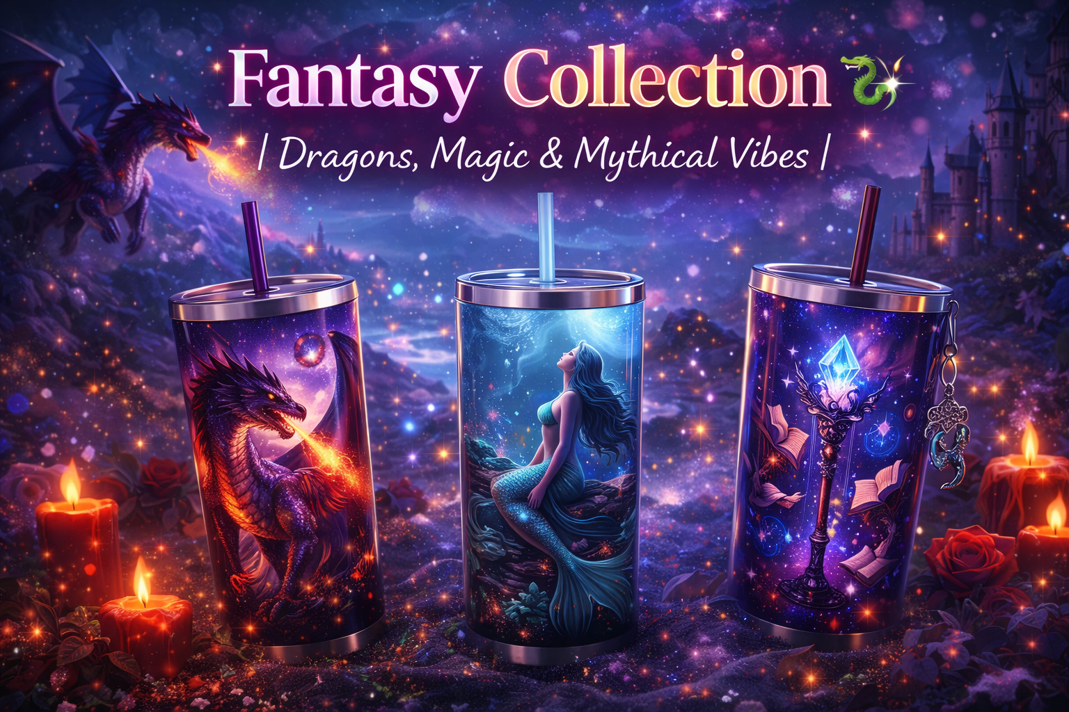 Fantasy Collection 🐉✨ | Dragons, Magic & Mythical Vibes