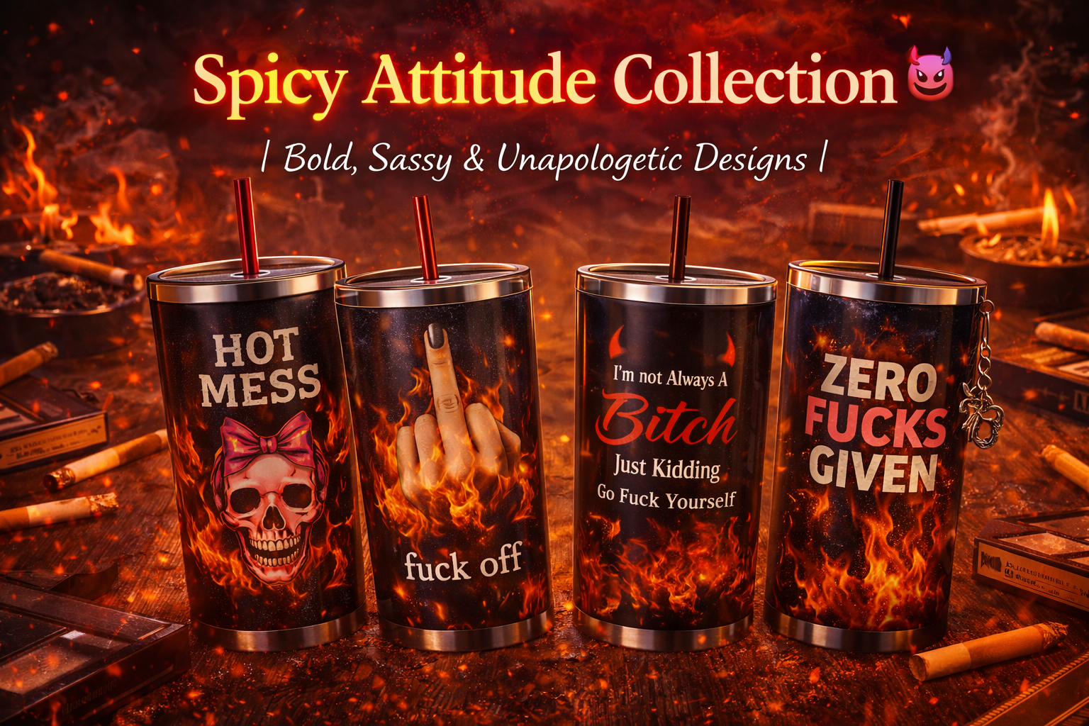 Spicy Attitude Collection 🌶️