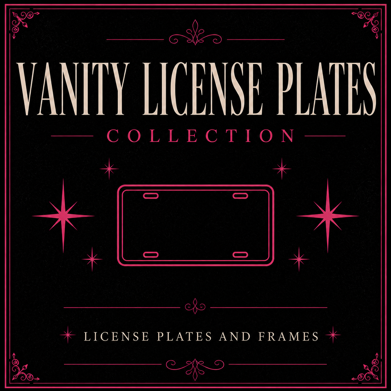 Vanity License Plates