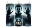 20oz Halloween/ Michael Myers tumbler cup
