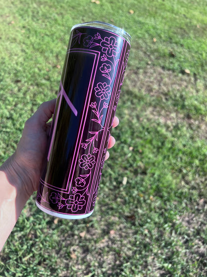 Pink Sleep Token 20oz Tumbler featuring the fandom-inspired design