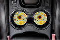 Sunflower car coaster set
