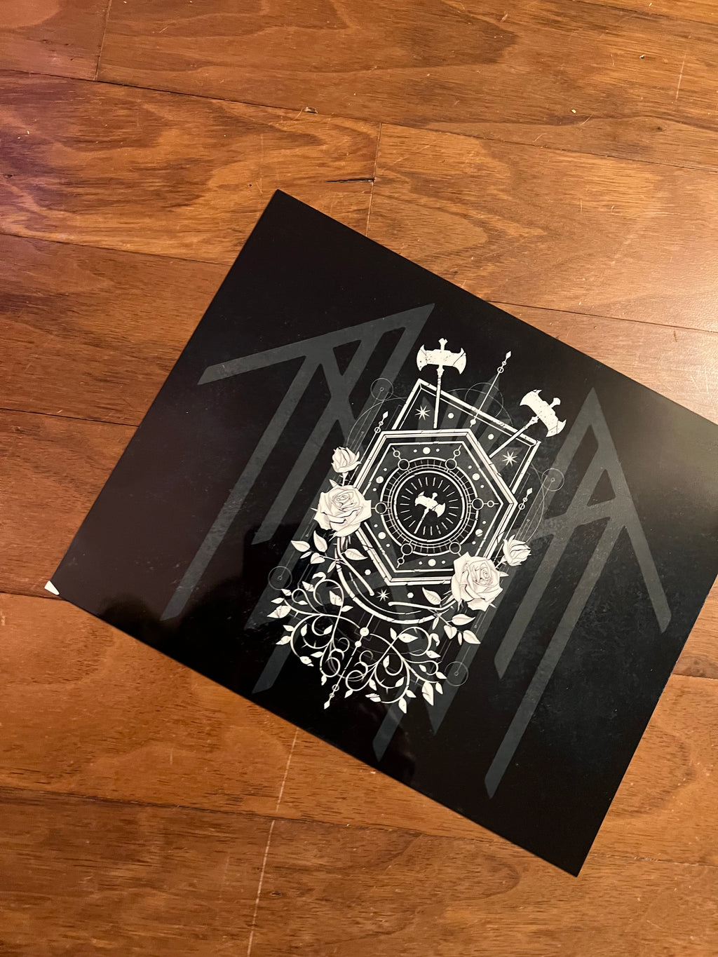 8x10 aluminum Decorative sign- Sleep Token Themed Decor Sign