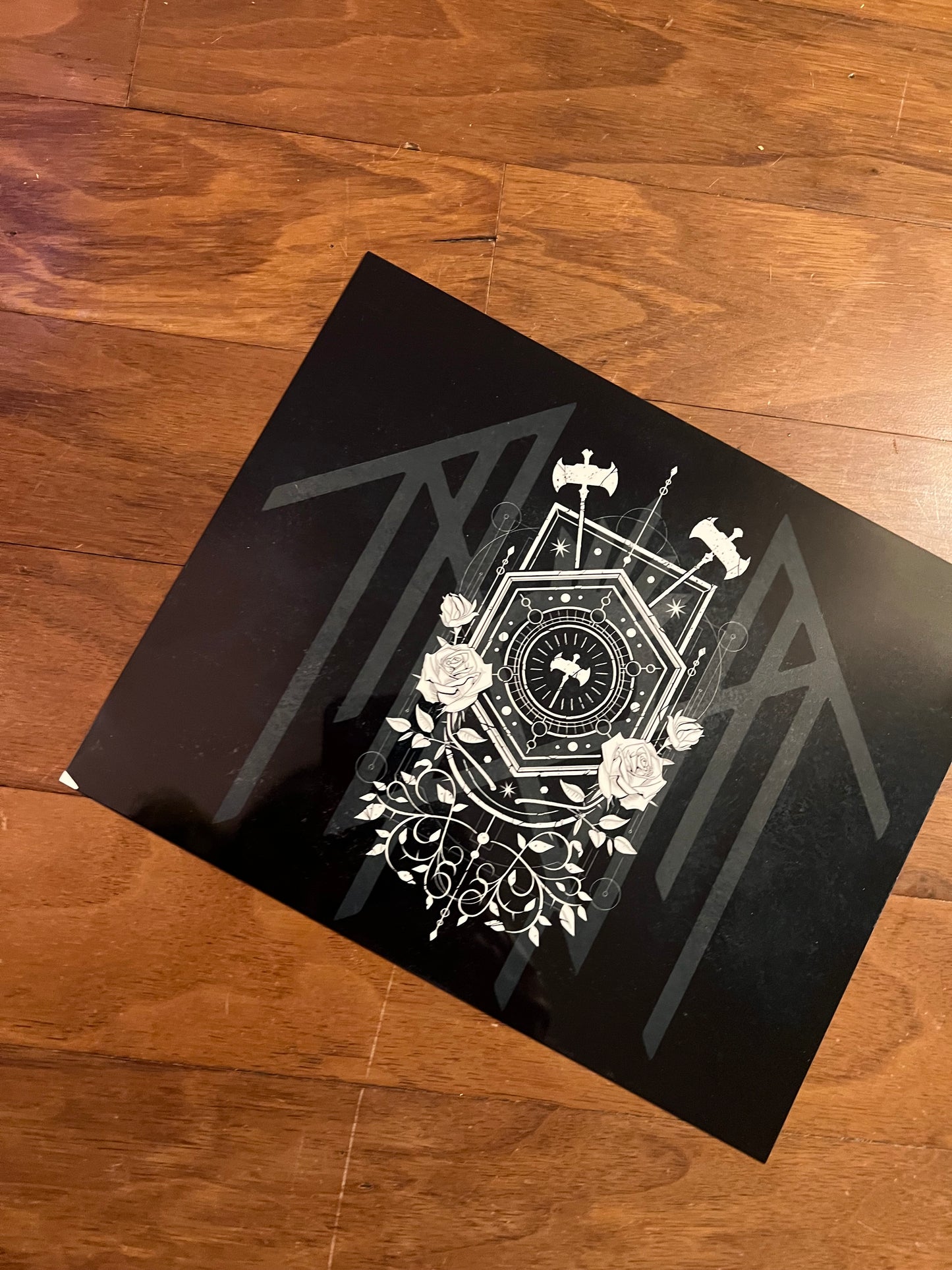 8x10 aluminum Decorative sign- Sleep Token Themed Decor Sign