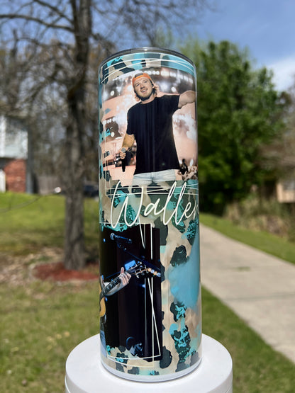 20oz Morgan Wallen Tumbler | Country Music featuring morgan wallen country music inspired artwork