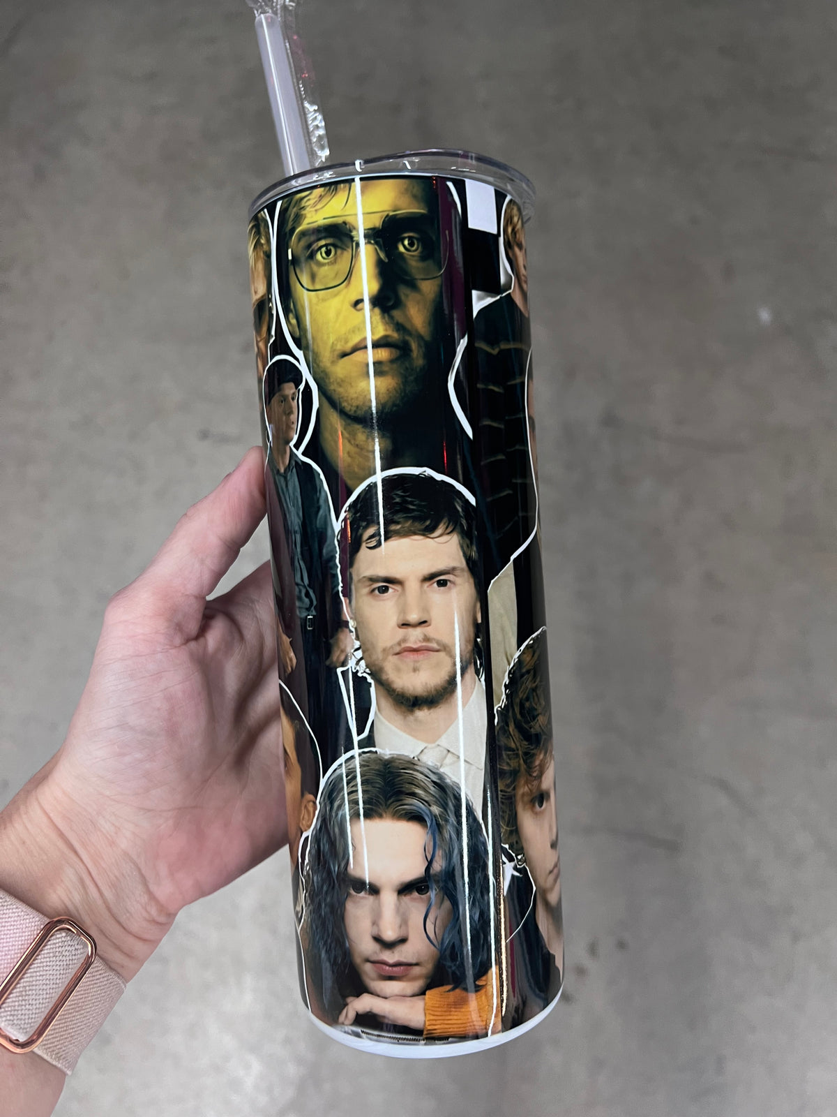 Evan Peters Characters Tumbler Normal People Scare Me | Horror Stainless Steel Cup⁠