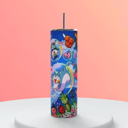 20oz Bubble Pokémon Tumbler featuring pokémon bubble inspired artwork