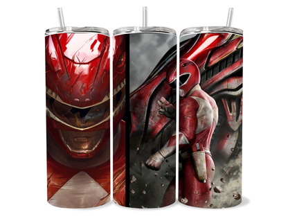 Red Power Ranger 20oz Tumbler