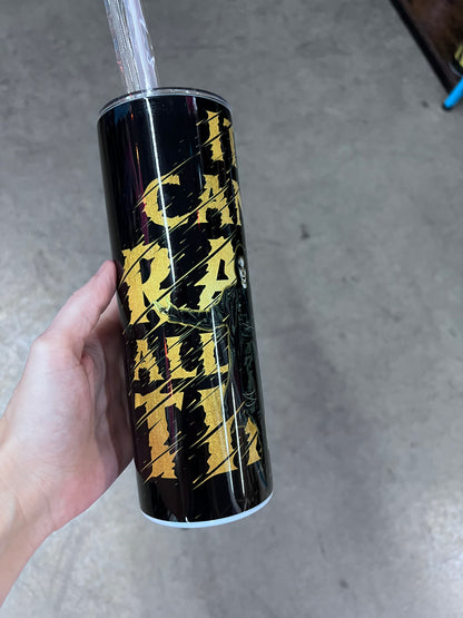 The Crow Tumbler | Eric Draven Gothic Horror Cup