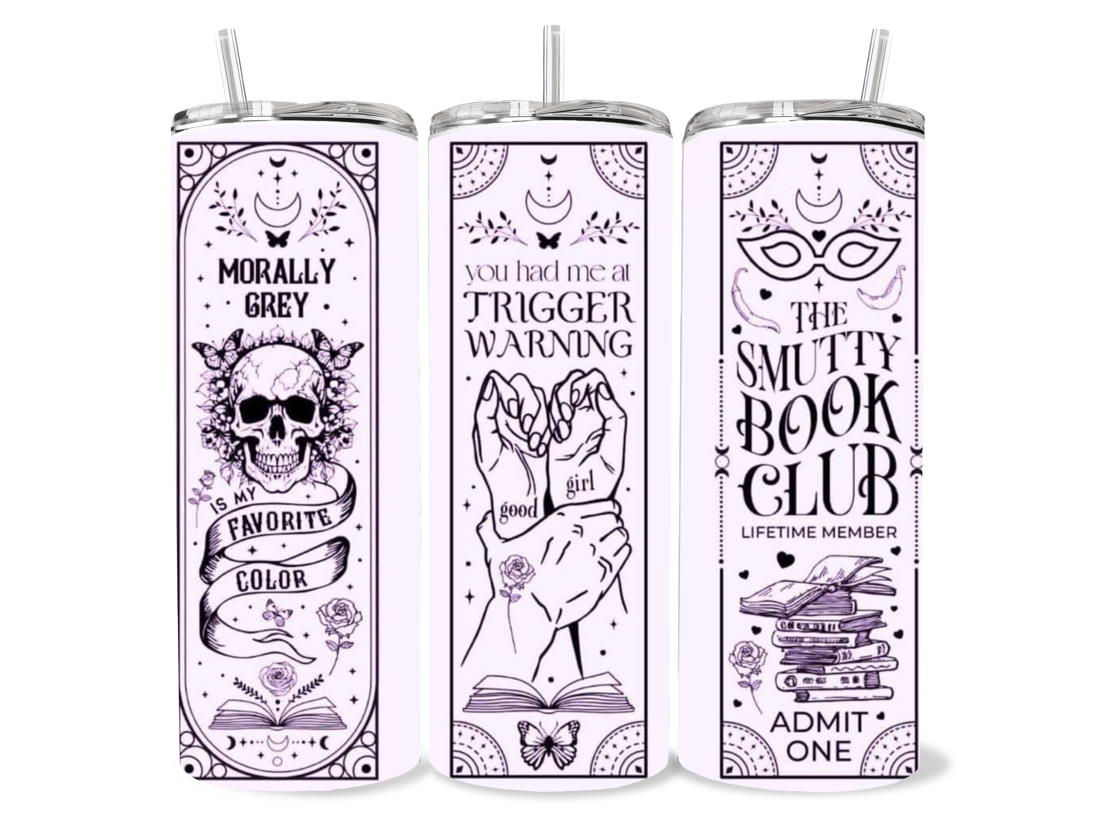 Tarot book lover tumbler
