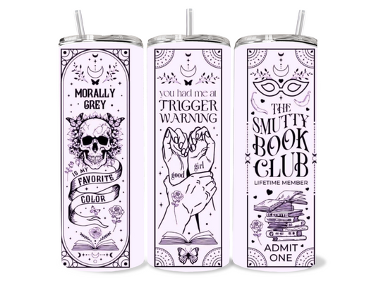 Tarot book lover tumbler