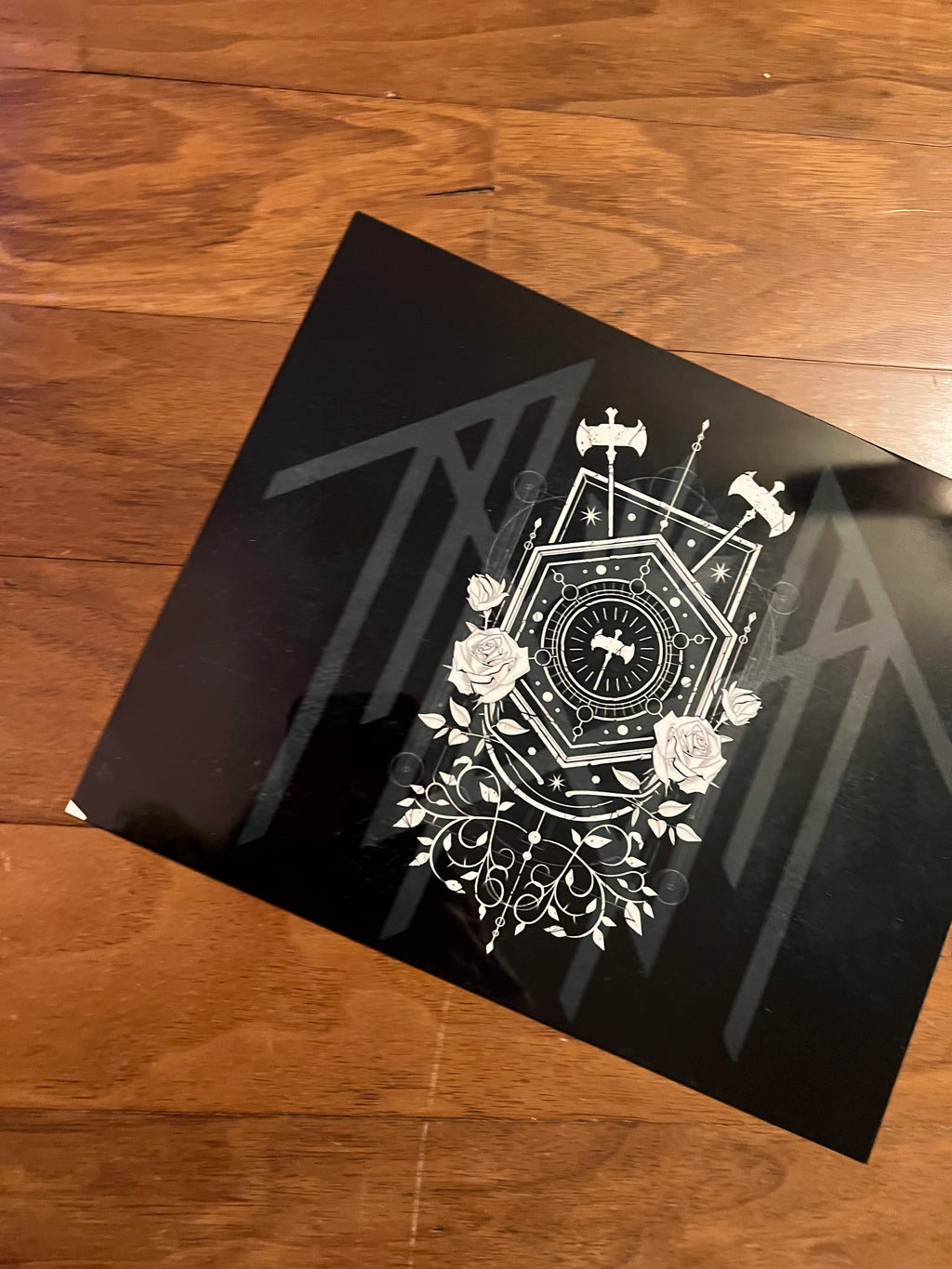 8x10 aluminum Decorative sign- Sleep Token Themed Decor Sign