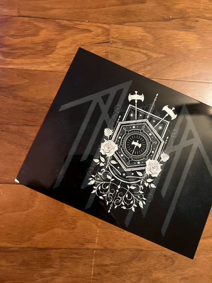 8x10 Sleep Token Sign | Reaper Music Decor featuring sleep token gothic metal inspired artwork