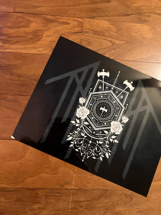 8x10 Sleep Token Sign | Reaper Music Decor featuring sleep token gothic metal inspired artwork