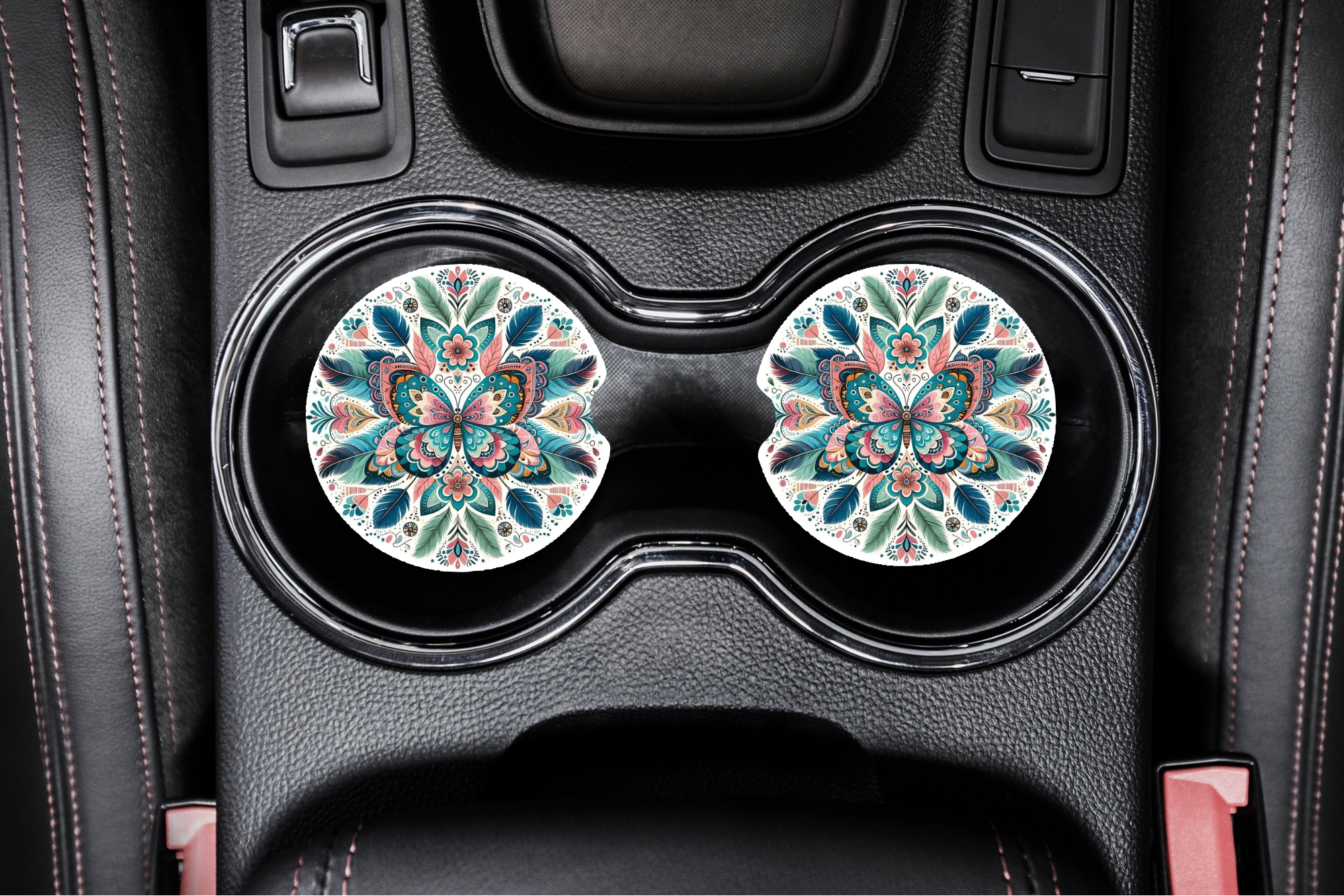 Butterfly Car Coaster set