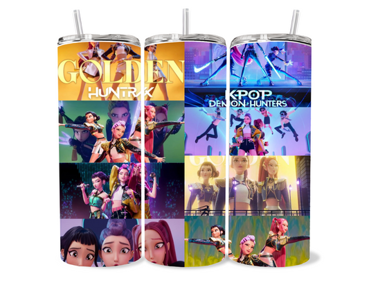 20oz K-POP demon hunters tumbler