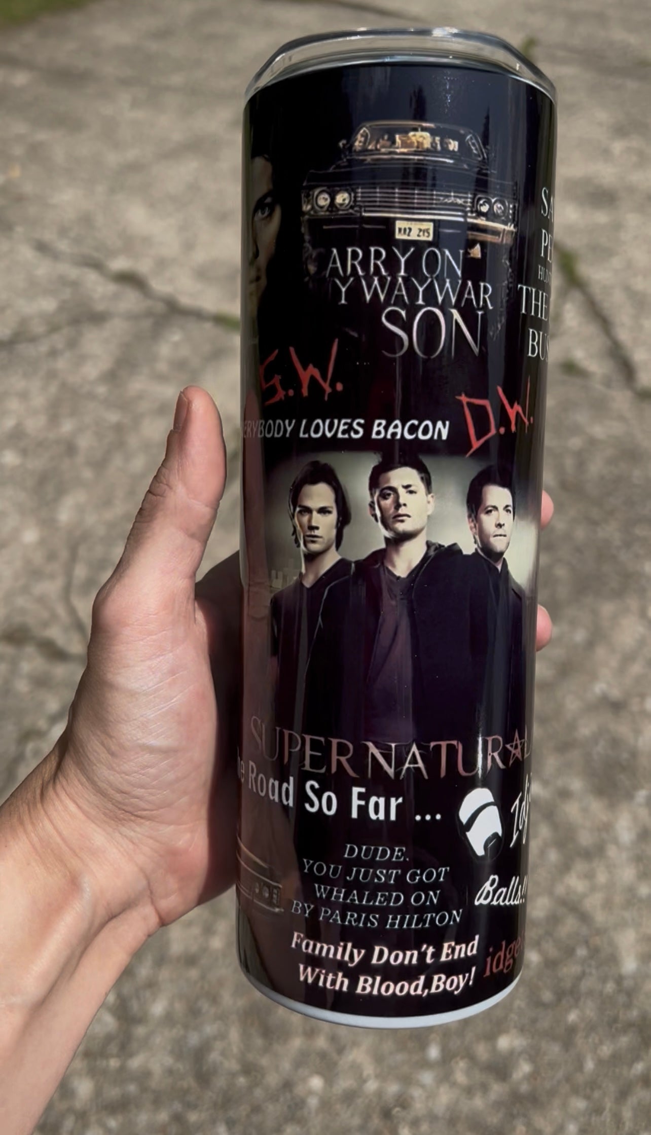 20oz Supernatural tumbler
