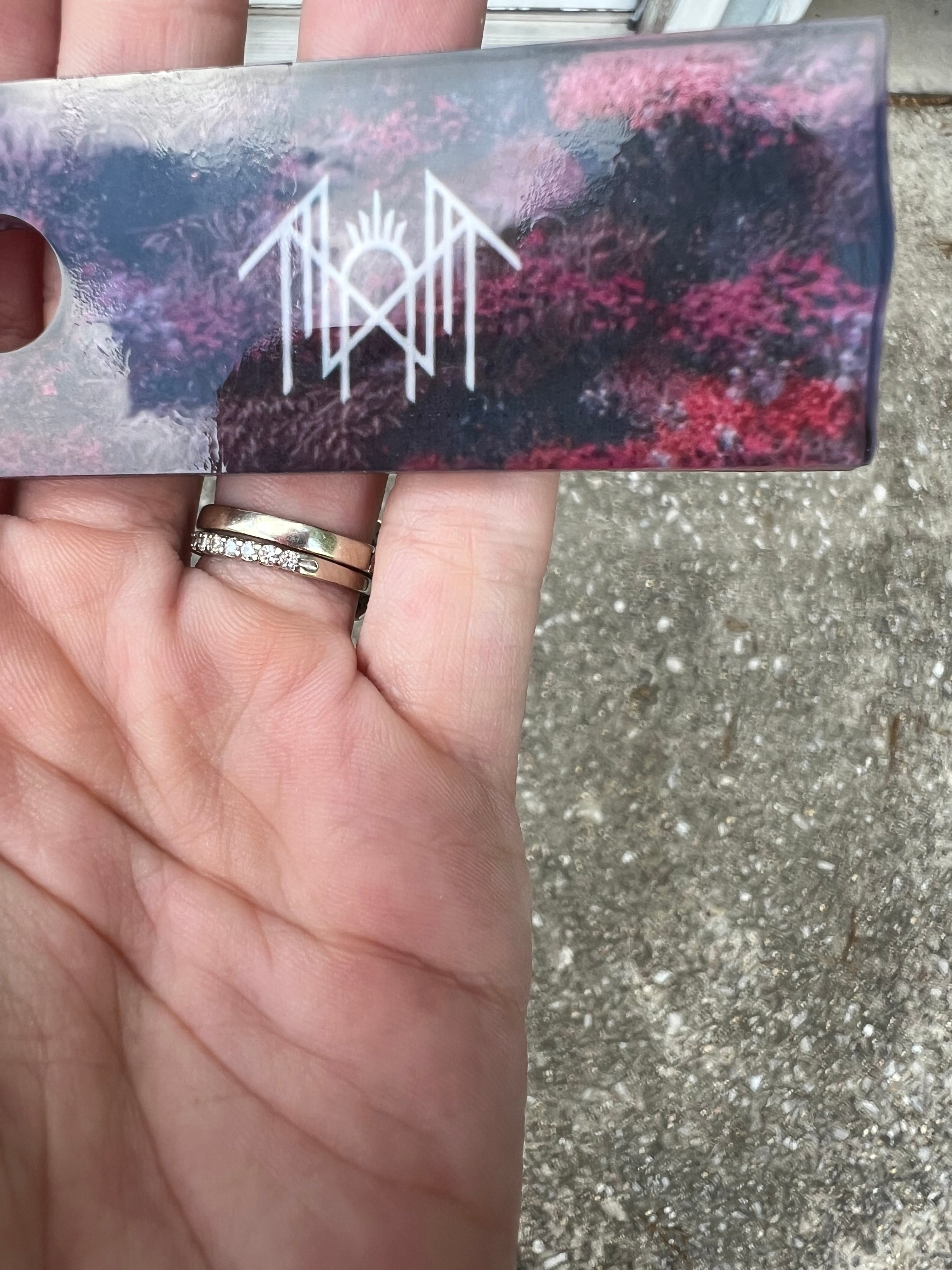 Sleep Token Inspired "Ritual" Tumbler Accessory Set | Topper & Keychain Charm