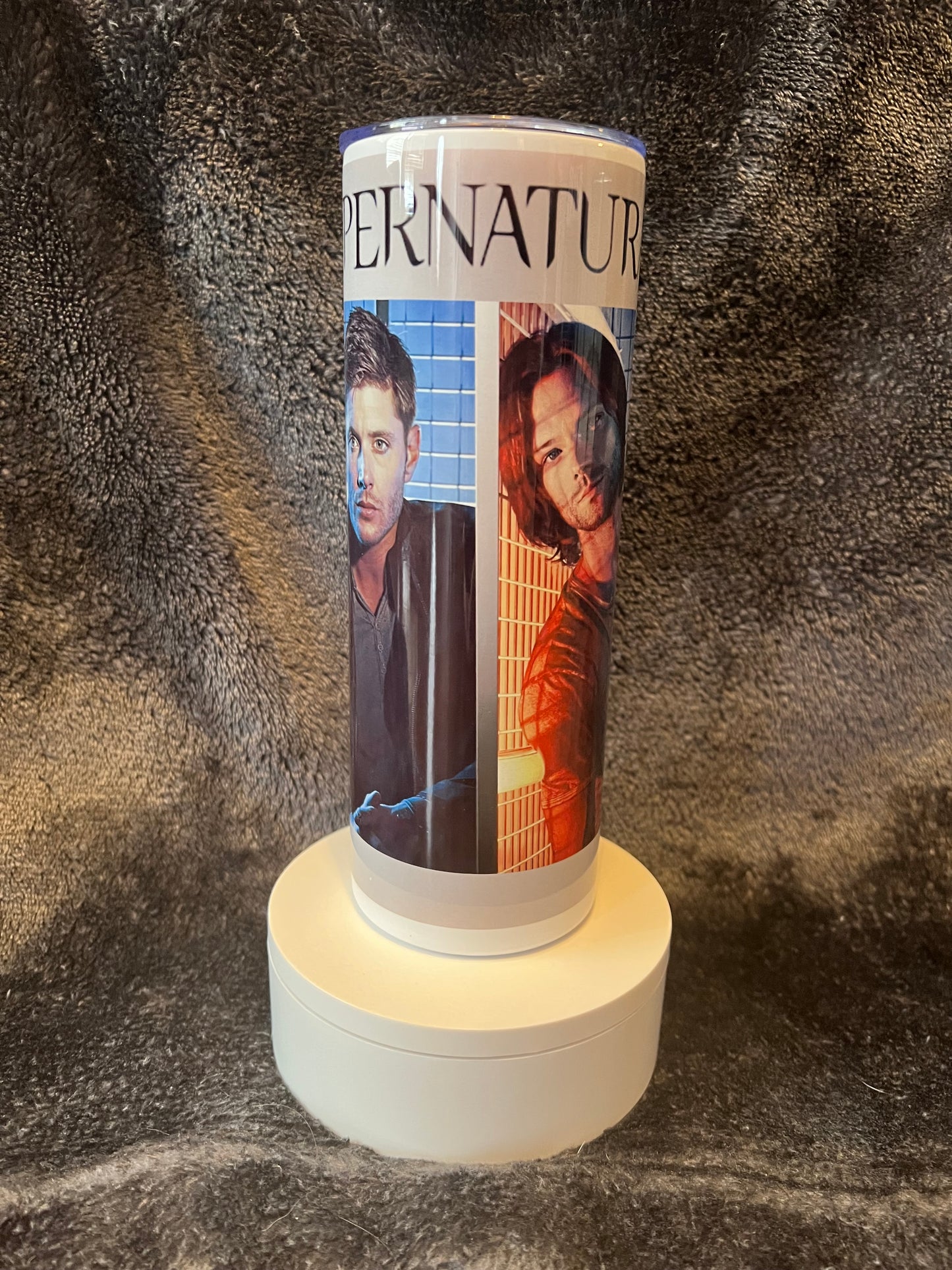 20oz Supernatural Road So Far Tumbler featuring supernatural road so far inspired artwork