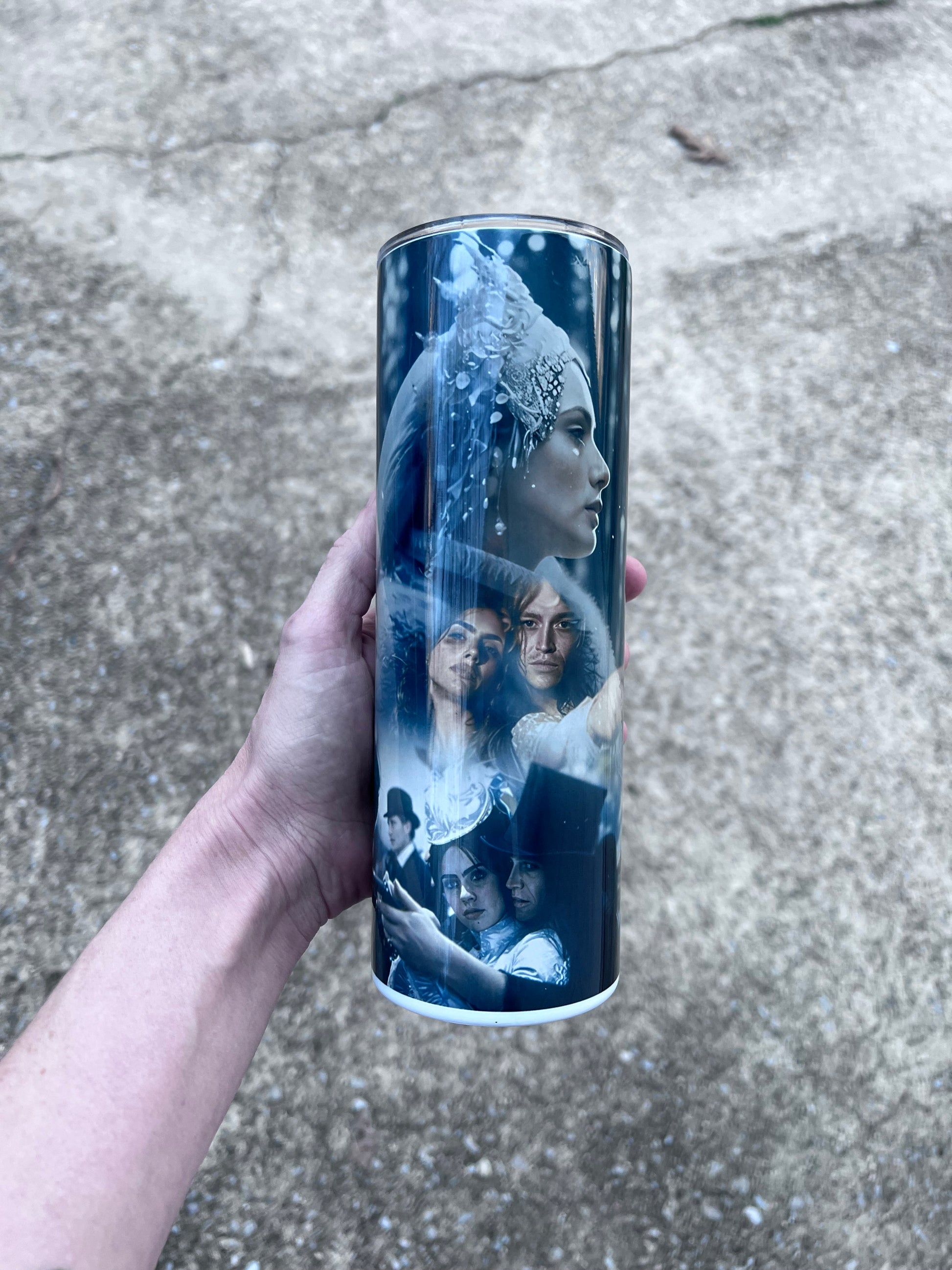 Dracula A Love Tale 20oz Gothic Tumbler featuring fandom-inspired artwork