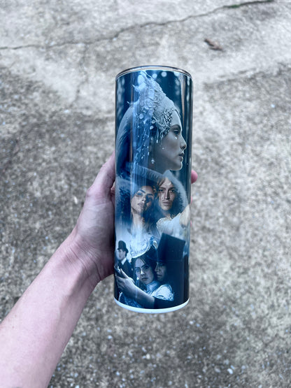 Dracula A Love Tale 20oz Gothic Tumbler featuring fandom-inspired artwork