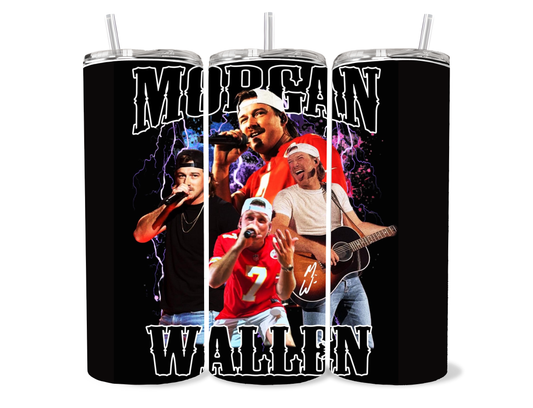 20oz Morgan Wallen tumbler cup