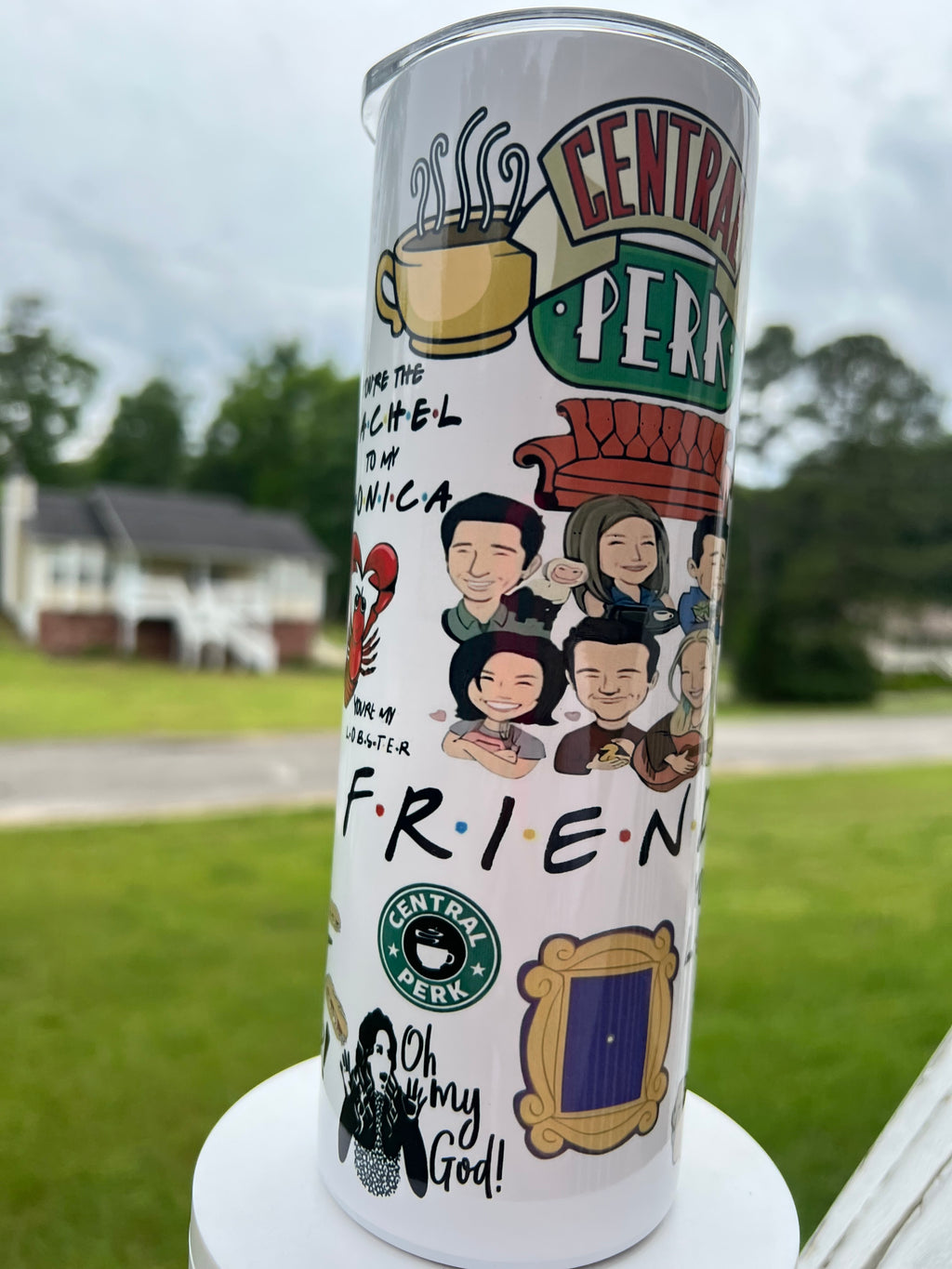 Friends themed tumbler