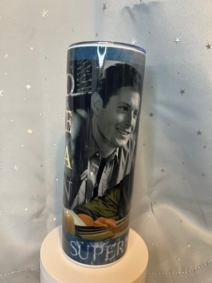 Dean Winchester Supernatural Tumbler featuring dean winchester supernatural inspired artwork