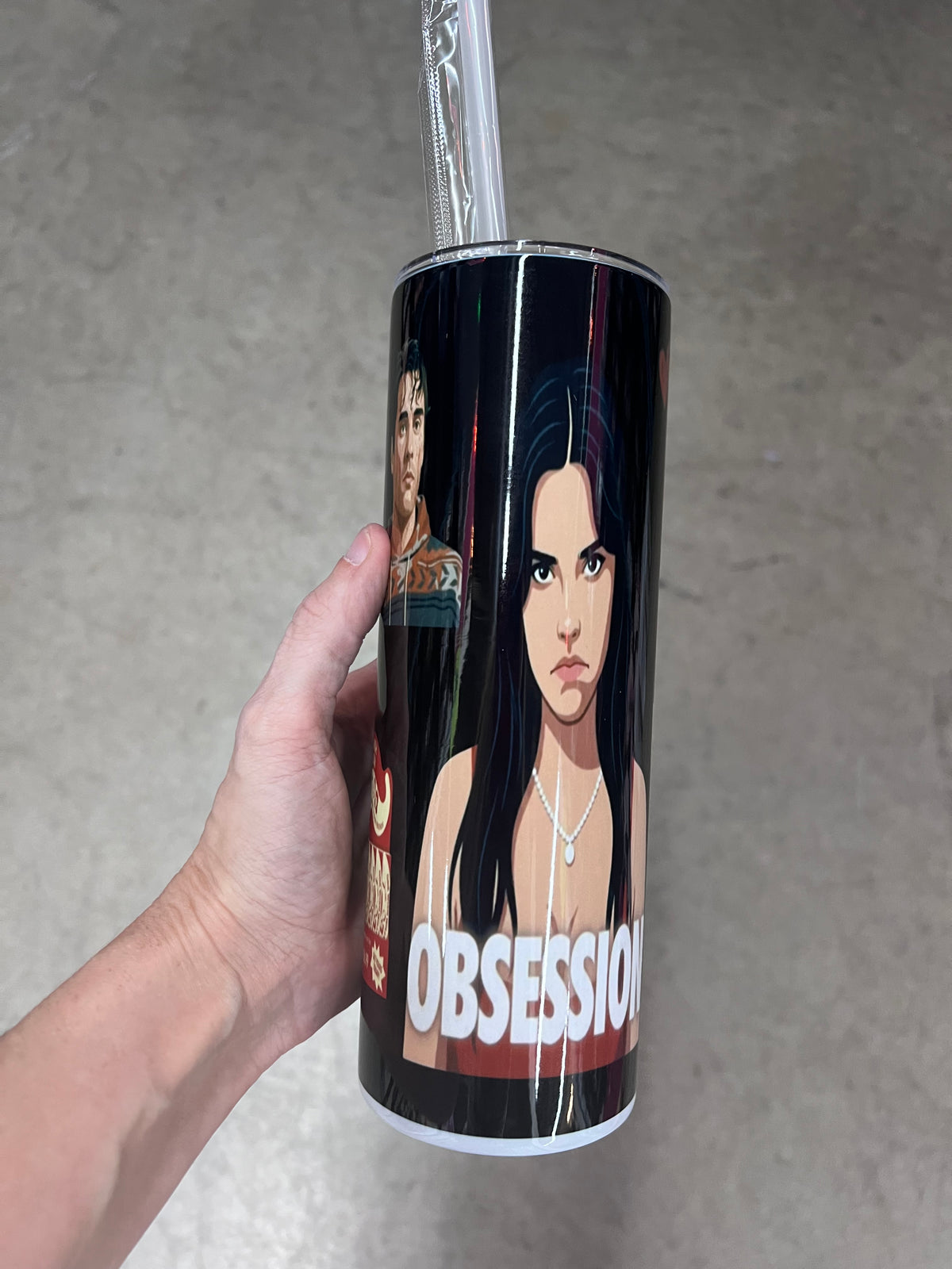 "Obsession" Movie 20oz Skinny Tumbler