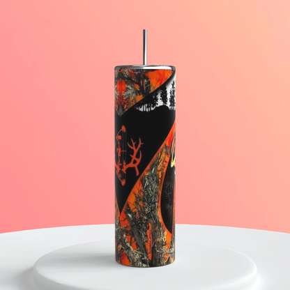 Deer Hunter Tumbler | Hunting Outdoors featuring deer hunting inspired artwork