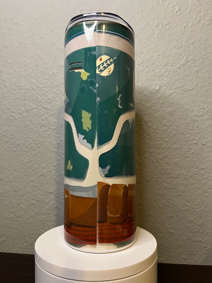 20oz Boba Fett Armor Tumbler | Star Wars featuring boba fett star wars inspired artwork
