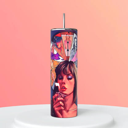 20oz Taylor Swift Tumbler | Fan Favorite featuring taylor swift fandom inspired artwork