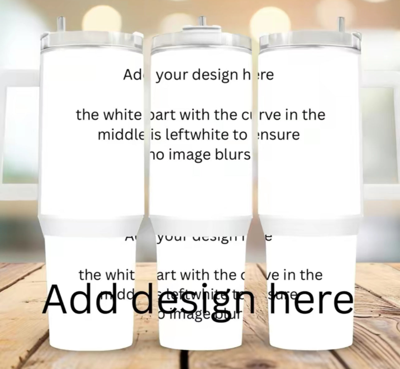 Custom 40oz tumblers