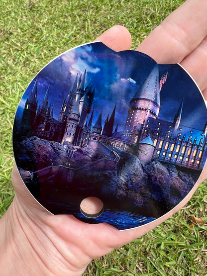 40oz Wizard Castle Tumbler Topper | Harry Potter featuring harry potter wizard castle inspired artwork