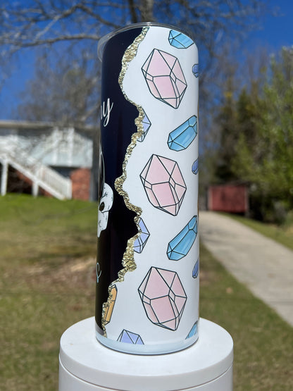20oz Witchy Vibes Tumbler | Mystical Aesthetic featuring witchy mystical aesthetic inspired artwork
