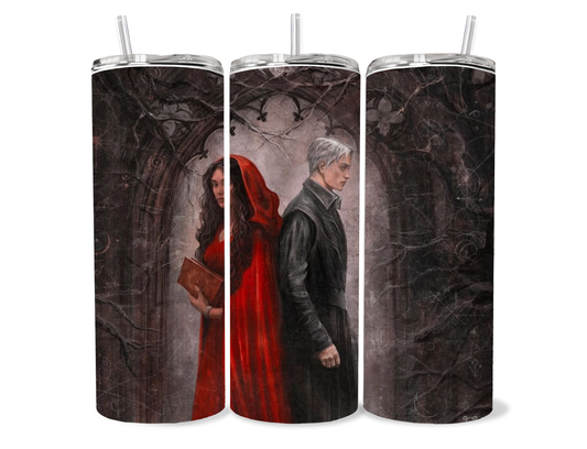 “Alchemised” themed tumbler cup