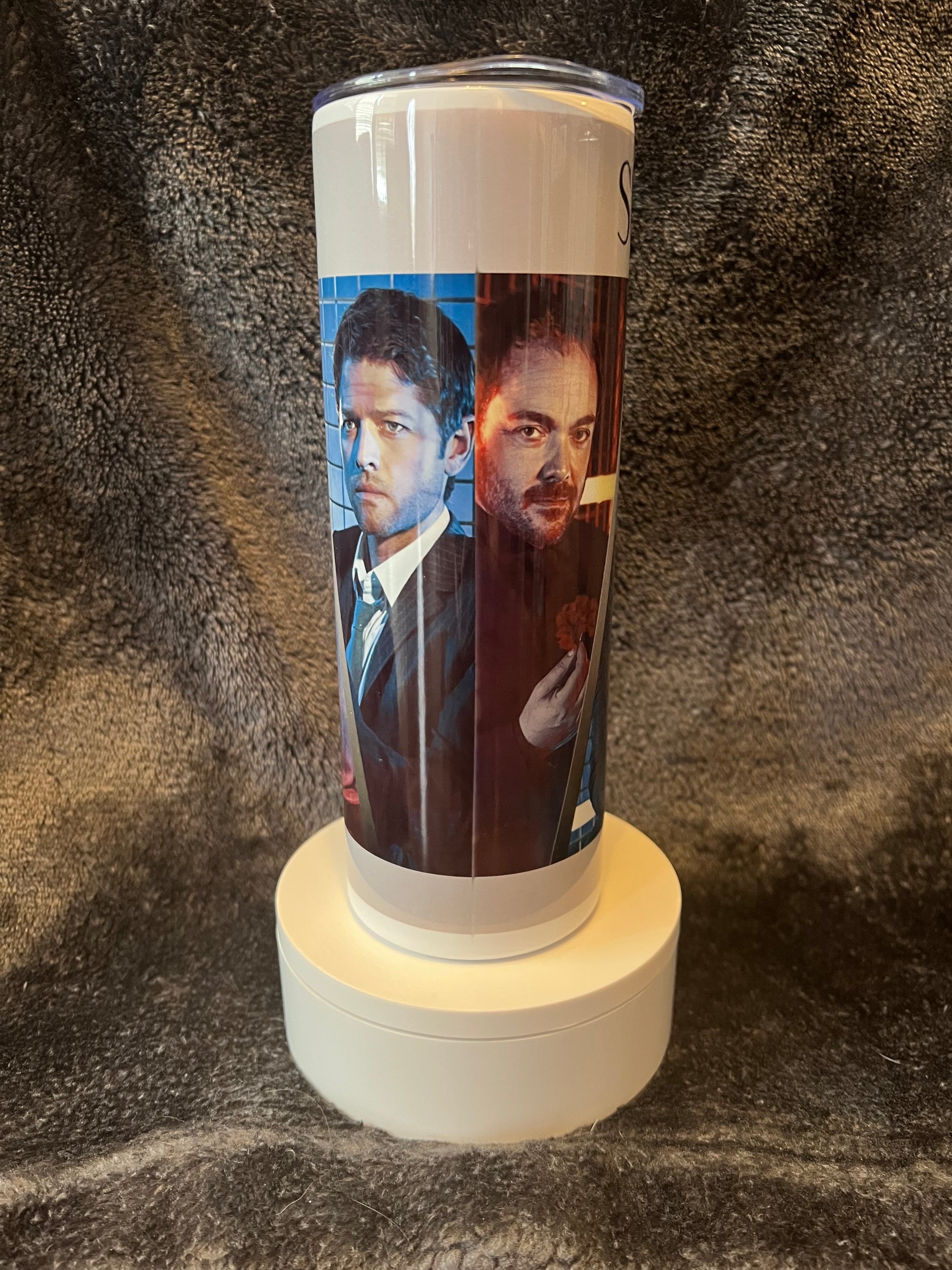 20oz Supernatural Road So Far Tumbler featuring supernatural road so far inspired artwork