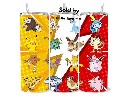 Pòkemon 20oz tumbler