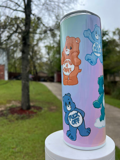 Swear Bears Tumbler | Cute & Sassy featuring swear bears cute sassy inspired artwork