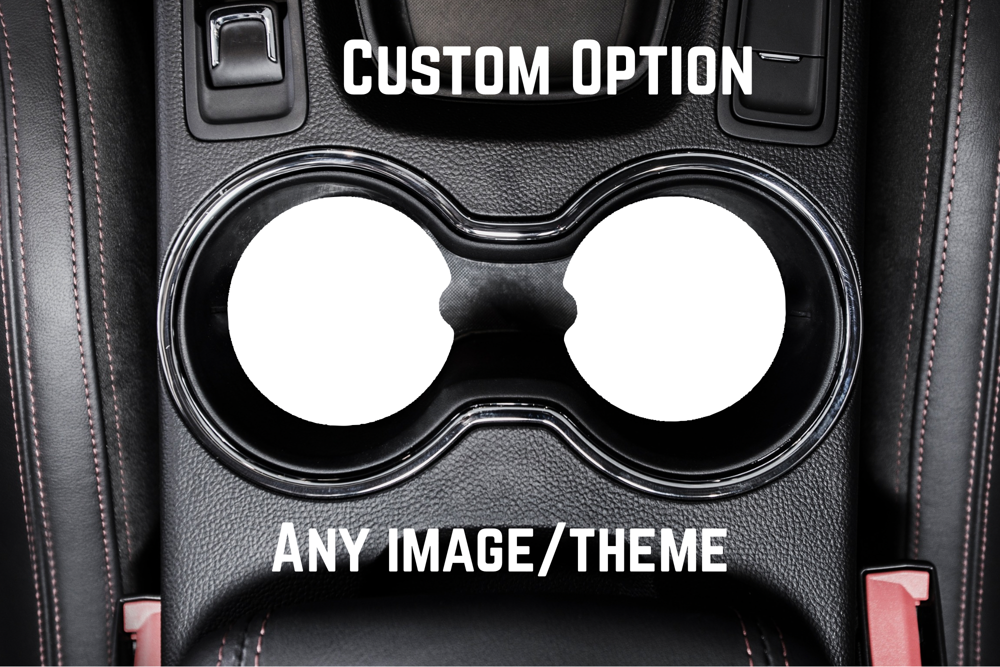 Custom Neoprene Car Coaster Set