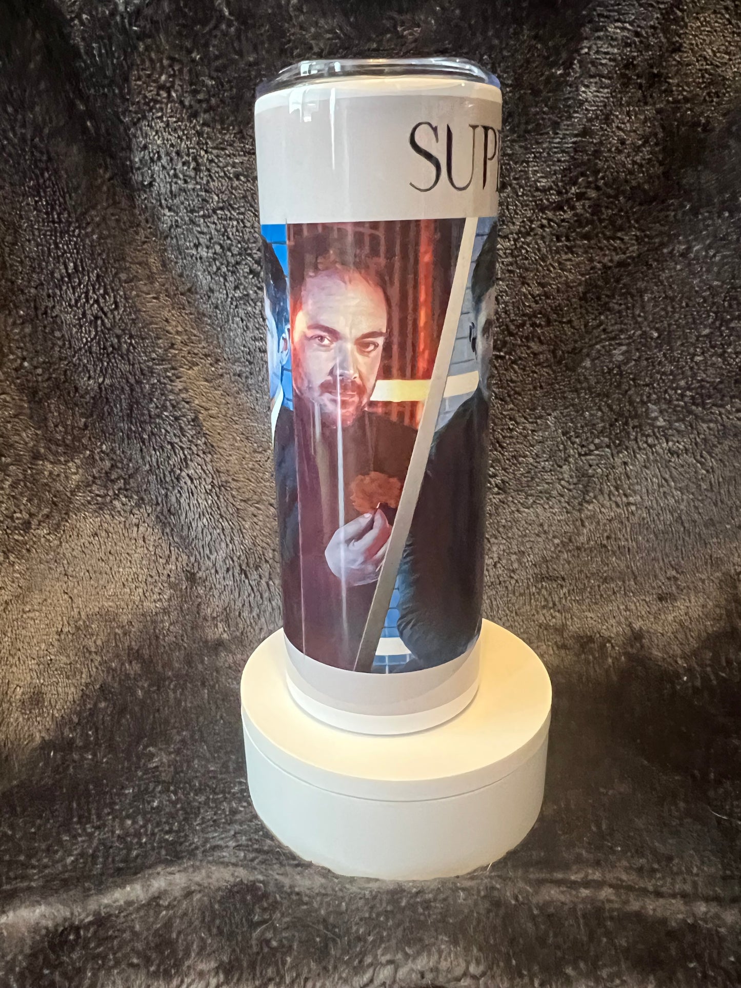 20oz Supernatural Road So Far Tumbler featuring supernatural road so far inspired artwork
